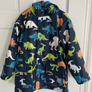 Hatley color changing Sherpa lined raincoat